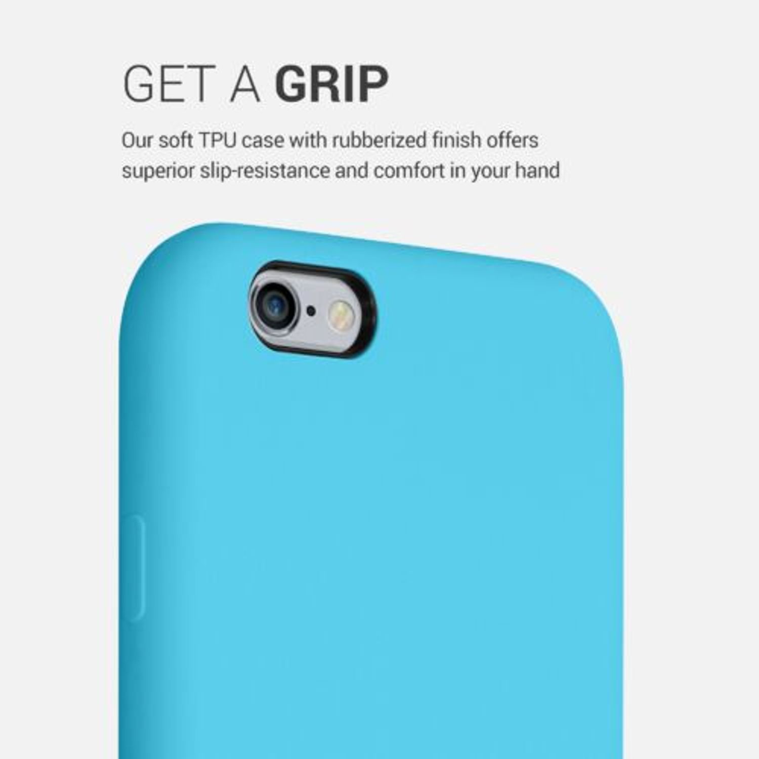 Husa pentru iPhone 6/iPhone 6s, Silicon, Albastru, 40223.223 fotografia produsului View 4 L