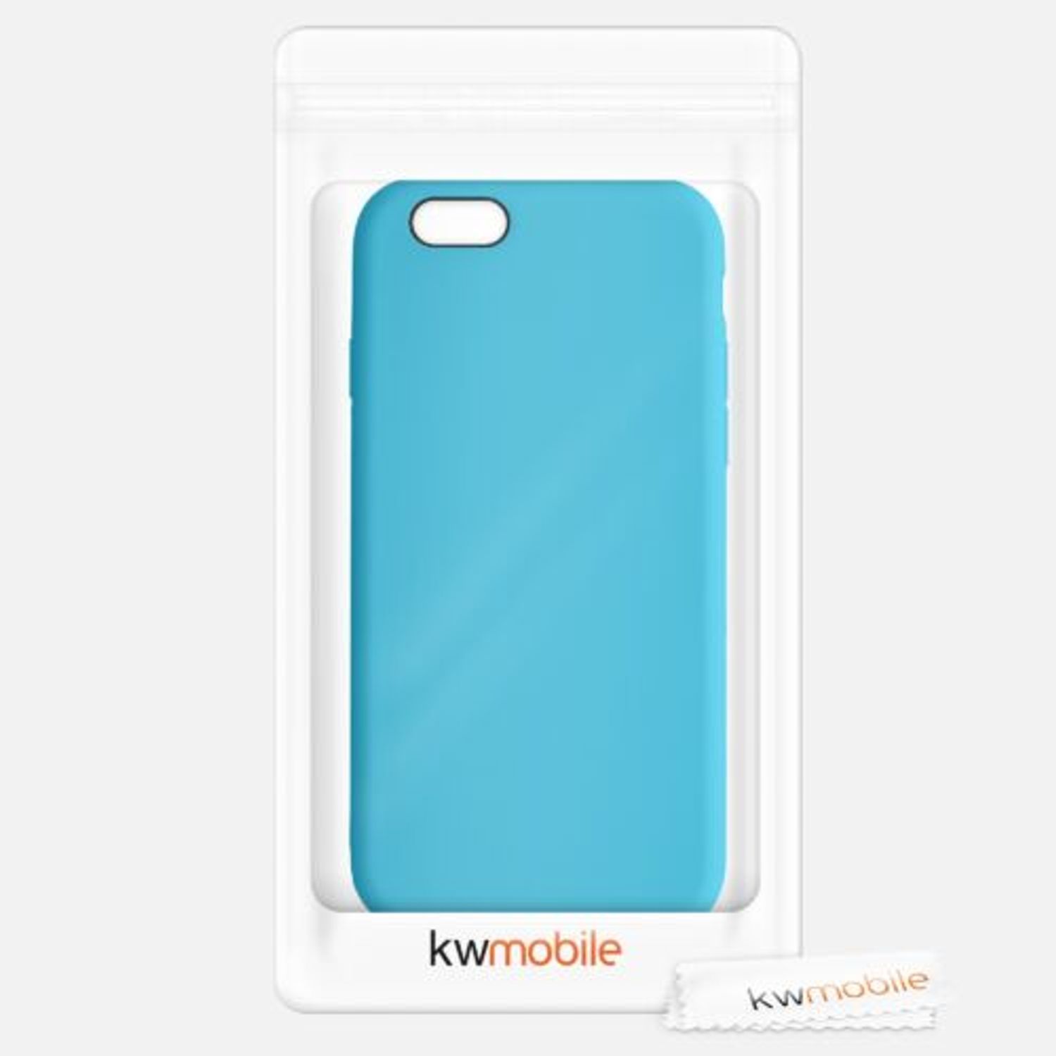 Husa pentru iPhone 6/iPhone 6s, Silicon, Albastru, 40223.223 fotografia produsului View 7 L