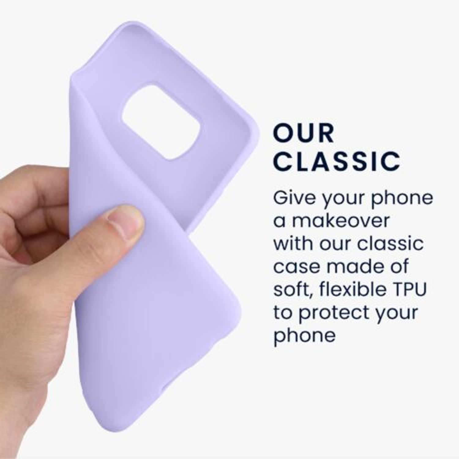 Husa Kwmobile pentru Xiaomi Poco X3 NFC/Poco X3 Pro, Silicon, Mov, 53482.139 fotografia produsului View 3 L