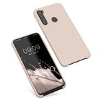 Husa Kwmobile pentru Xiaomi Redmi Note 8, Silicon, Crem, 50186.10 fotografia produsului
