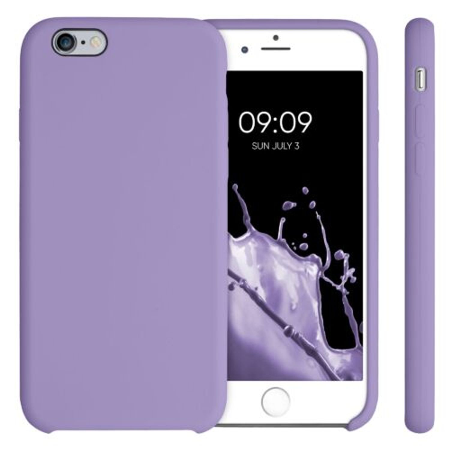 Husa pentru iPhone 6/iPhone 6s, Silicon, Mov, 40223.222 fotografia produsului View 2 L