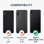 Husa Kwmobile pentru Xiaomi Redmi Note 7/Redmi Note 7 Pro, Silicon, Roz, 48714.89 fotografia produsului View 5 S