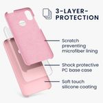 Husa Kwmobile pentru Xiaomi Redmi Note 7/Redmi Note 7 Pro, Silicon, Roz, 48714.89 fotografia produsului View 2 S