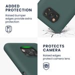 Husa Kwmobile pentru Xiaomi Poco X3 NFC/Poco X3 Pro, Silicon, Verde, 54345.169 fotografia produsului View 5 S