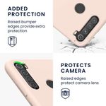 Husa Kwmobile pentru Xiaomi Redmi Note 8, Silicon, Crem, 50186.225 fotografia produsului View 3 S