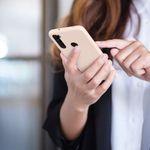 Husa Kwmobile pentru Xiaomi Redmi Note 8, Silicon, Crem, 50186.225 fotografia produsului View 8 S