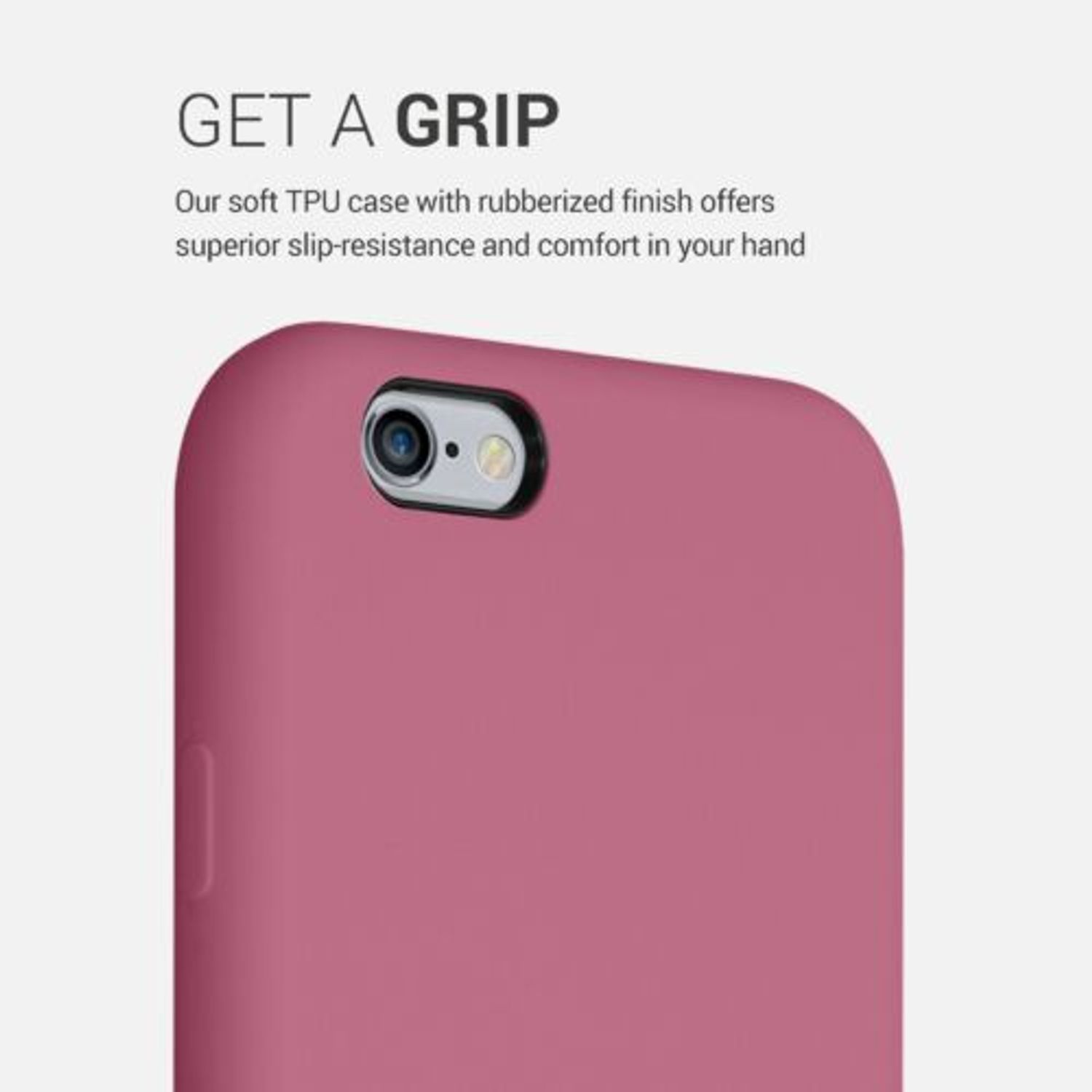 Husa pentru Apple iPhone 6/iPhone 6s, Silicon, Roz, 40223.212 fotografia produsului View 4 L