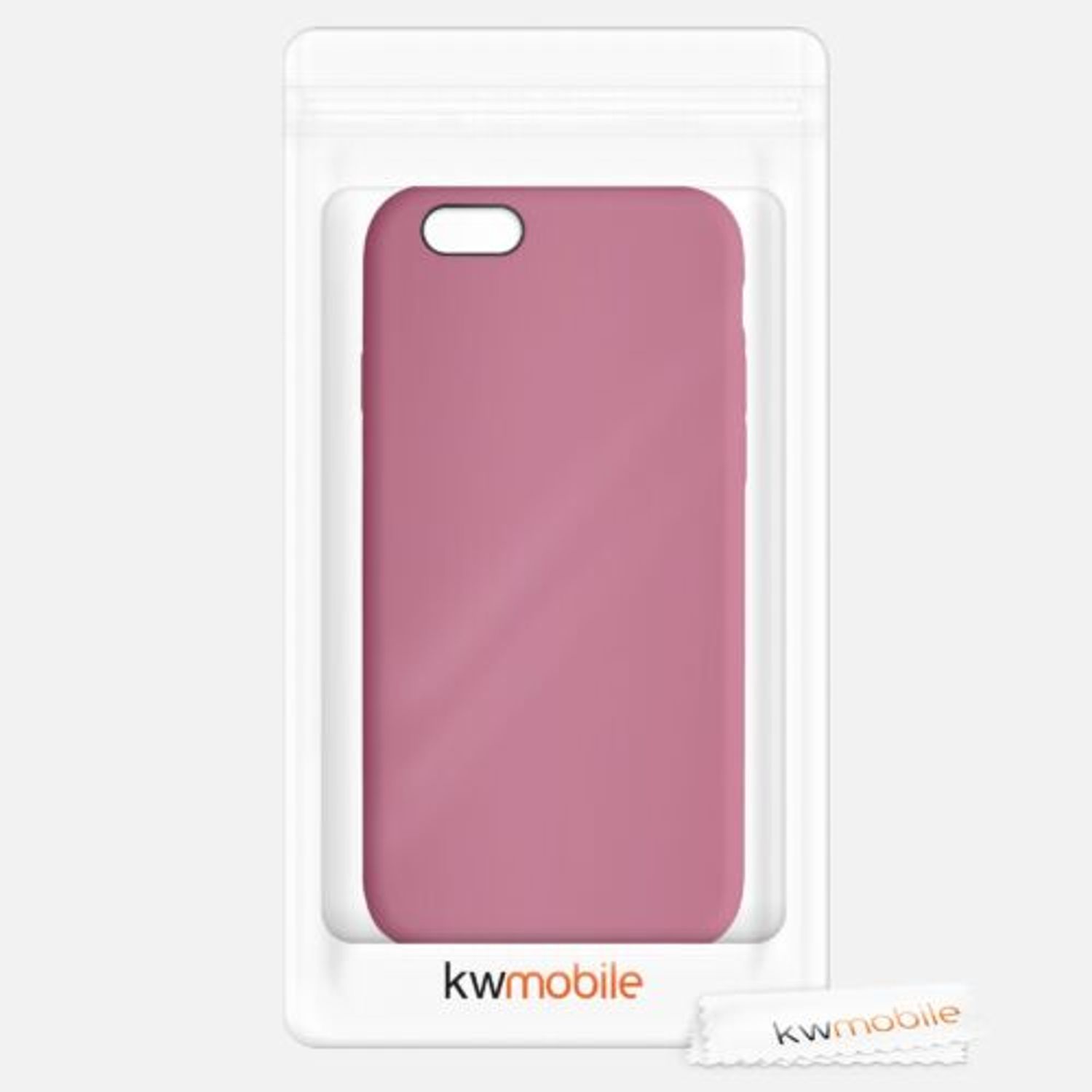 Husa pentru Apple iPhone 6/iPhone 6s, Silicon, Roz, 40223.212 fotografia produsului View 7 L