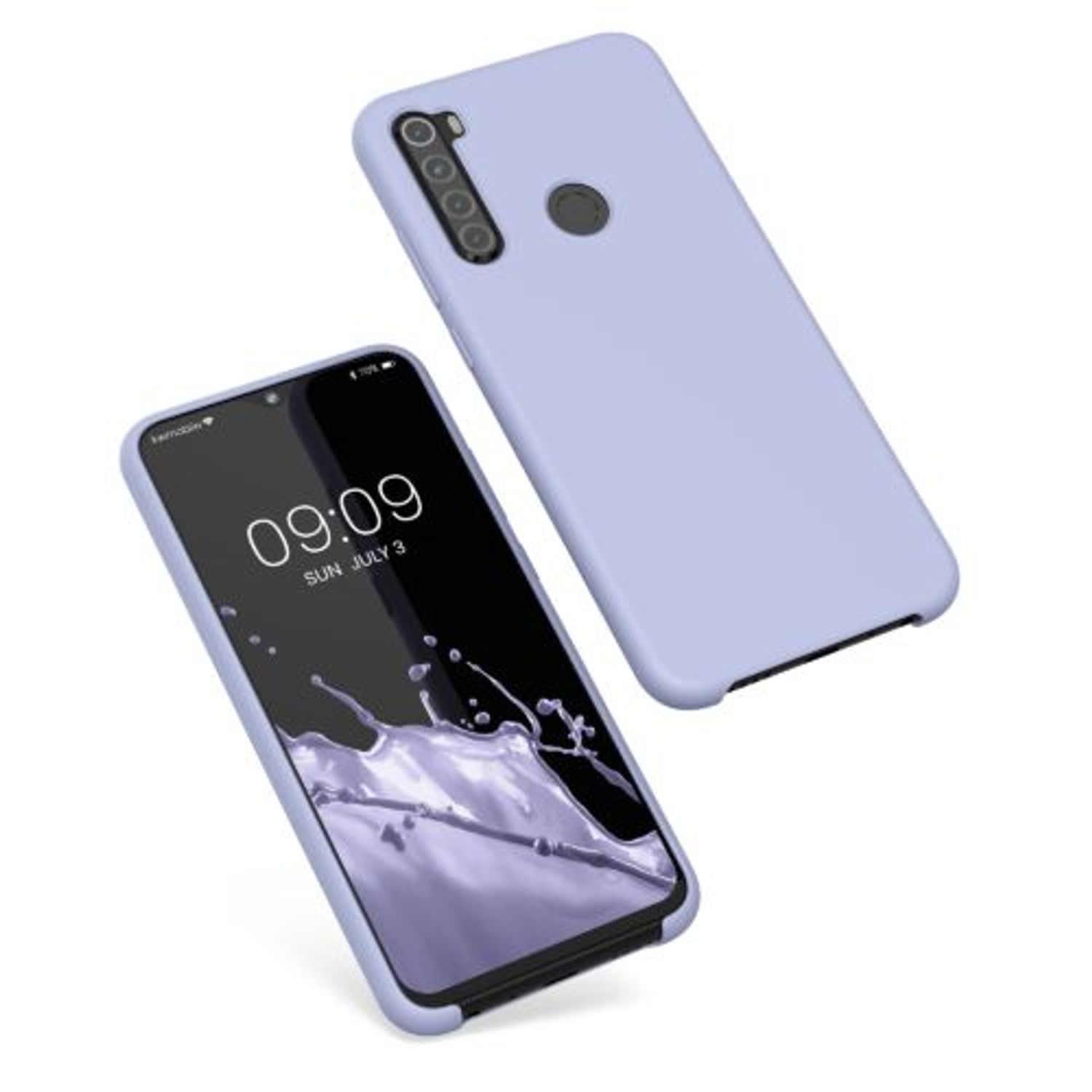 Husa Kwmobile pentru Xiaomi Redmi Note 8, Silicon, Albastru, 50186.139 fotografia produsului