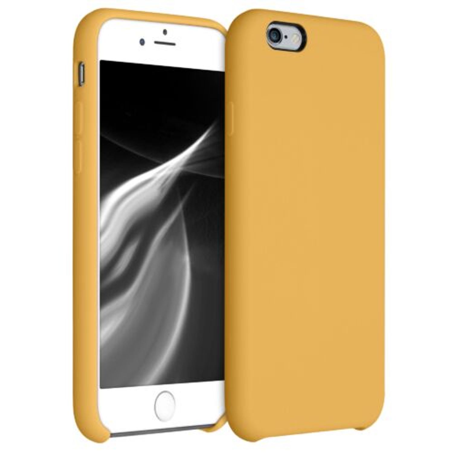 Husa pentru Apple iPhone 6/iPhone 6s, Silicon, Galben, 40223.217 fotografia produsului