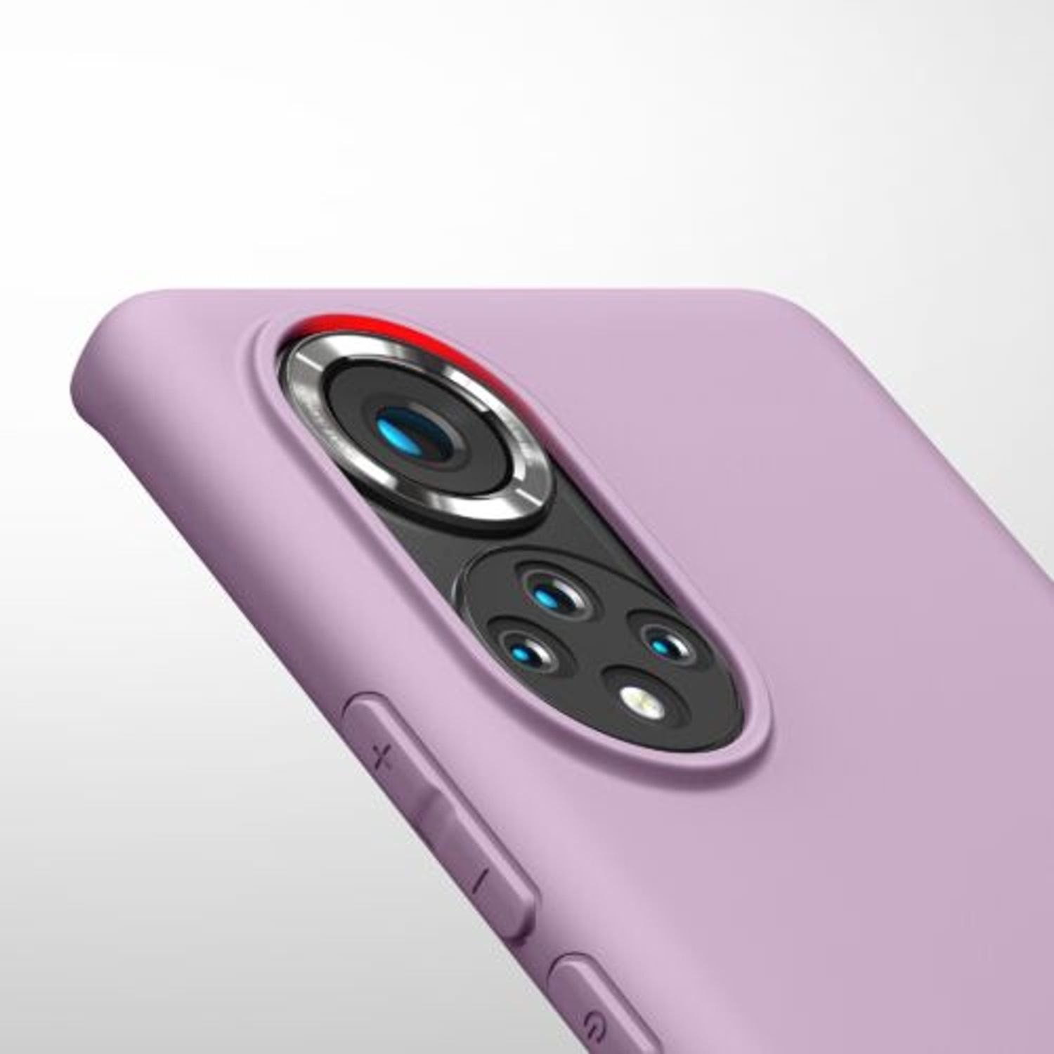 Husa Kwmobile pentru Honor 50, Silicon, Roz, 55409.52 fotografia produsului View 8 L