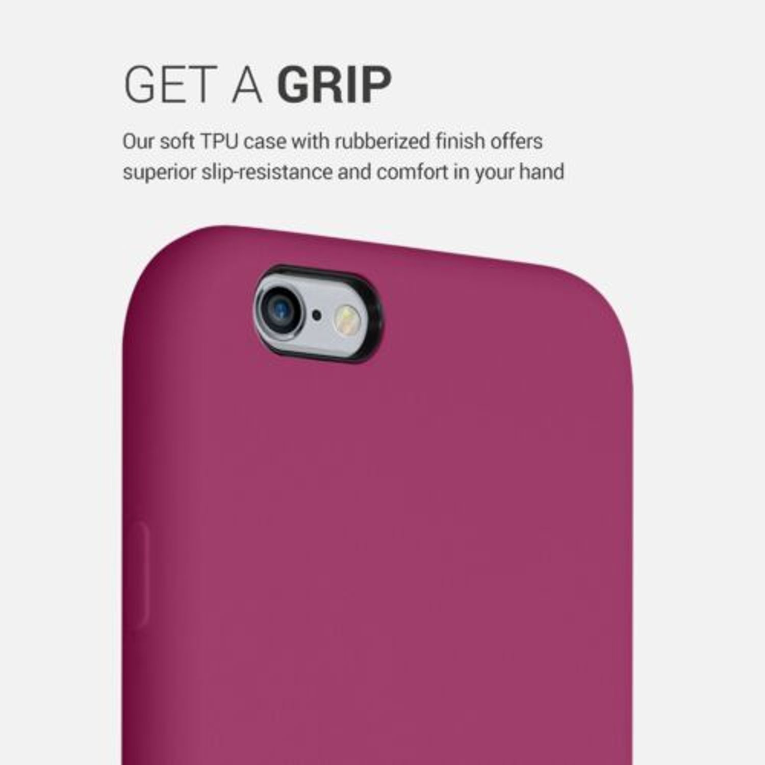 Husa pentru Apple iPhone 6/iPhone 6s, Silicon, Violet, 40223.213 fotografia produsului View 4 L