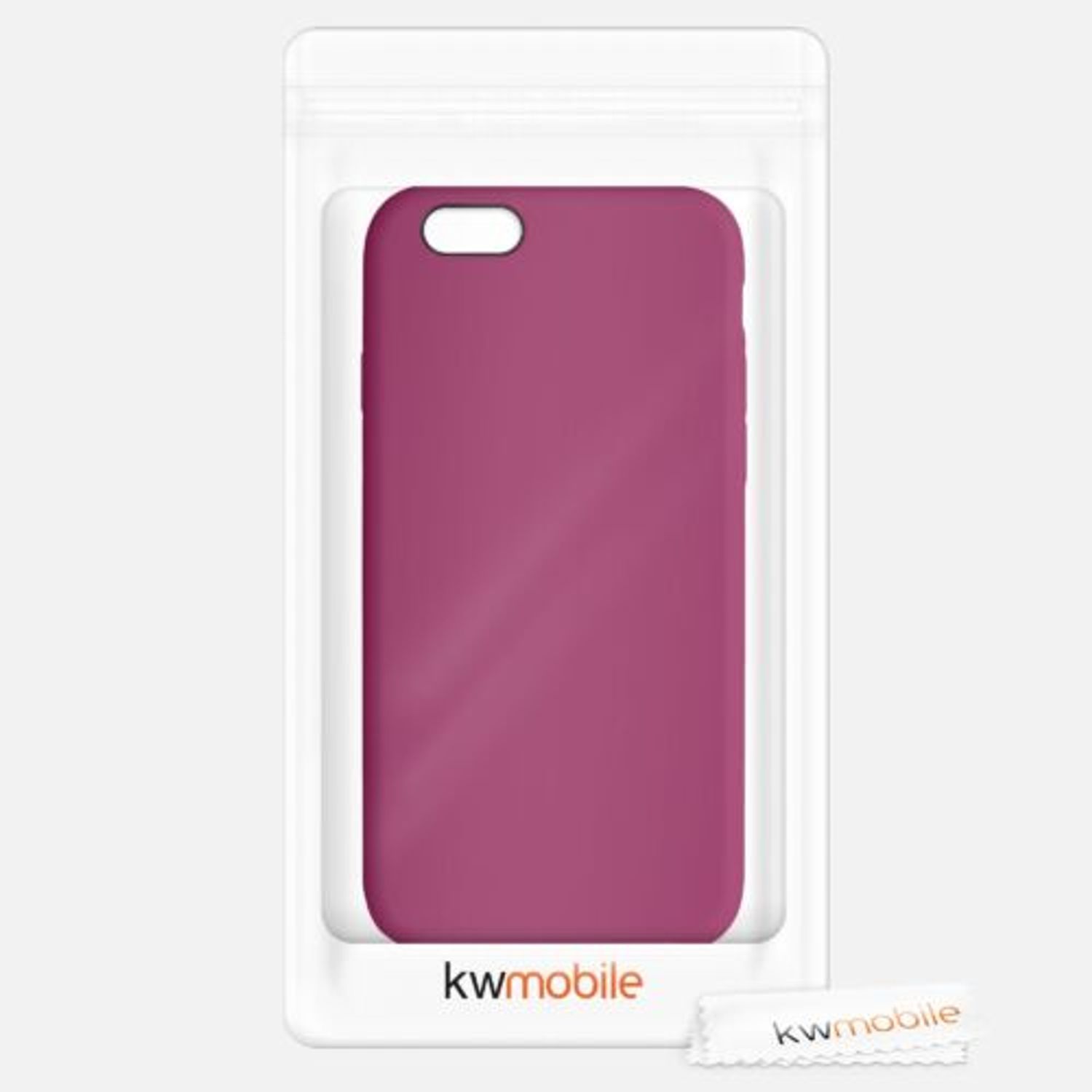 Husa pentru Apple iPhone 6/iPhone 6s, Silicon, Violet, 40223.213 fotografia produsului View 7 L