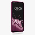 Husa Kwmobile pentru Samsung Galaxy A70, Silicon, Violet, 48427.187 fotografia produsului View 2 S