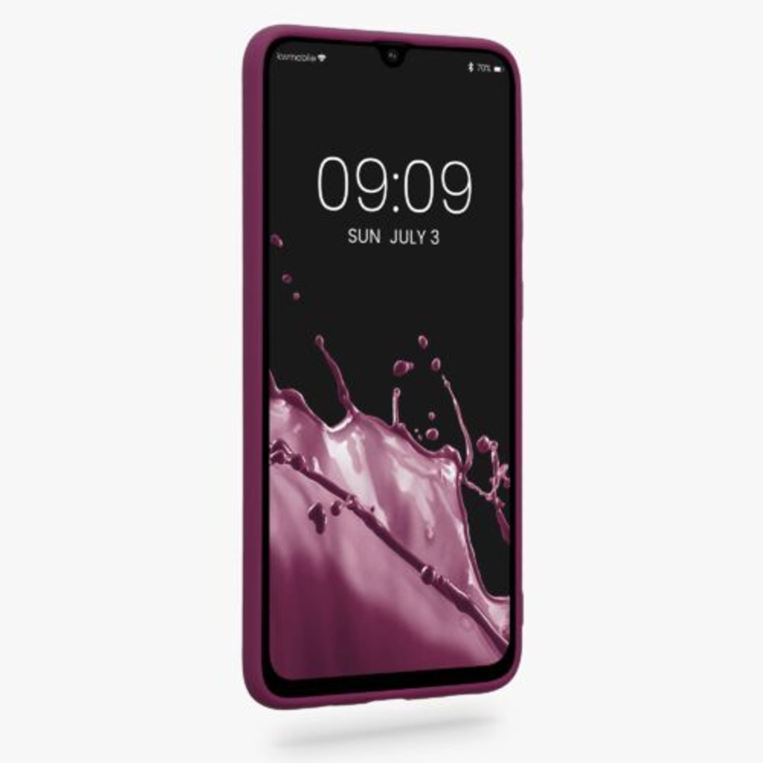 Husa Kwmobile pentru Samsung Galaxy A70, Silicon, Violet, 48427.187 fotografia produsului View 2 L