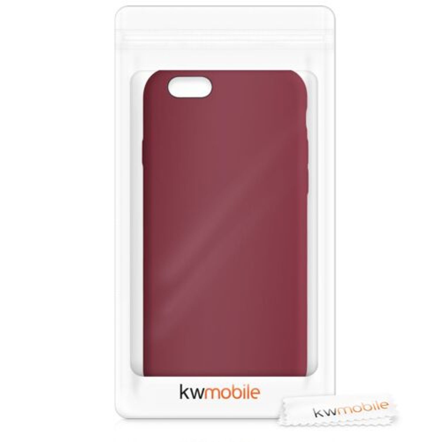 Husa pentru Apple iPhone 6/iPhone 6s, Silicon, Rosu, 40223.209 fotografia produsului View 7 L