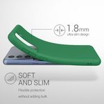 Husa Kwmobile pentru Samsung Galaxy S21 FE, Silicon, Verde, 55484.227 fotografia produsului View 2 S