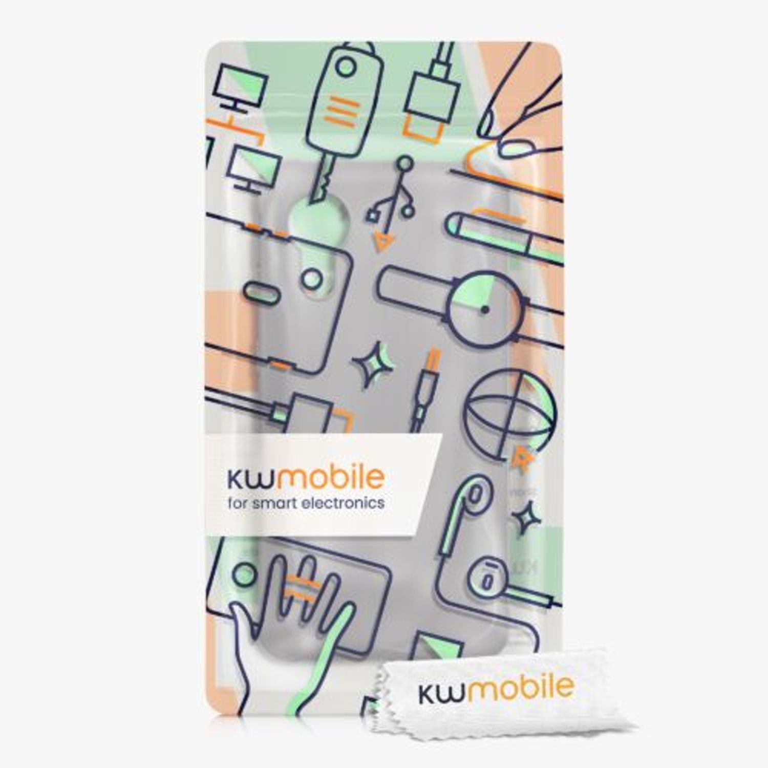 Husa Kwmobile pentru Samsung Galaxy Xcover 5, Silicon, Gri, 54536.155 fotografia produsului View 6 L