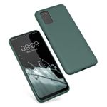Husa Kwmobile pentru Samsung Galaxy A03s, Silicon, Verde, 56517.171 fotografia produsului