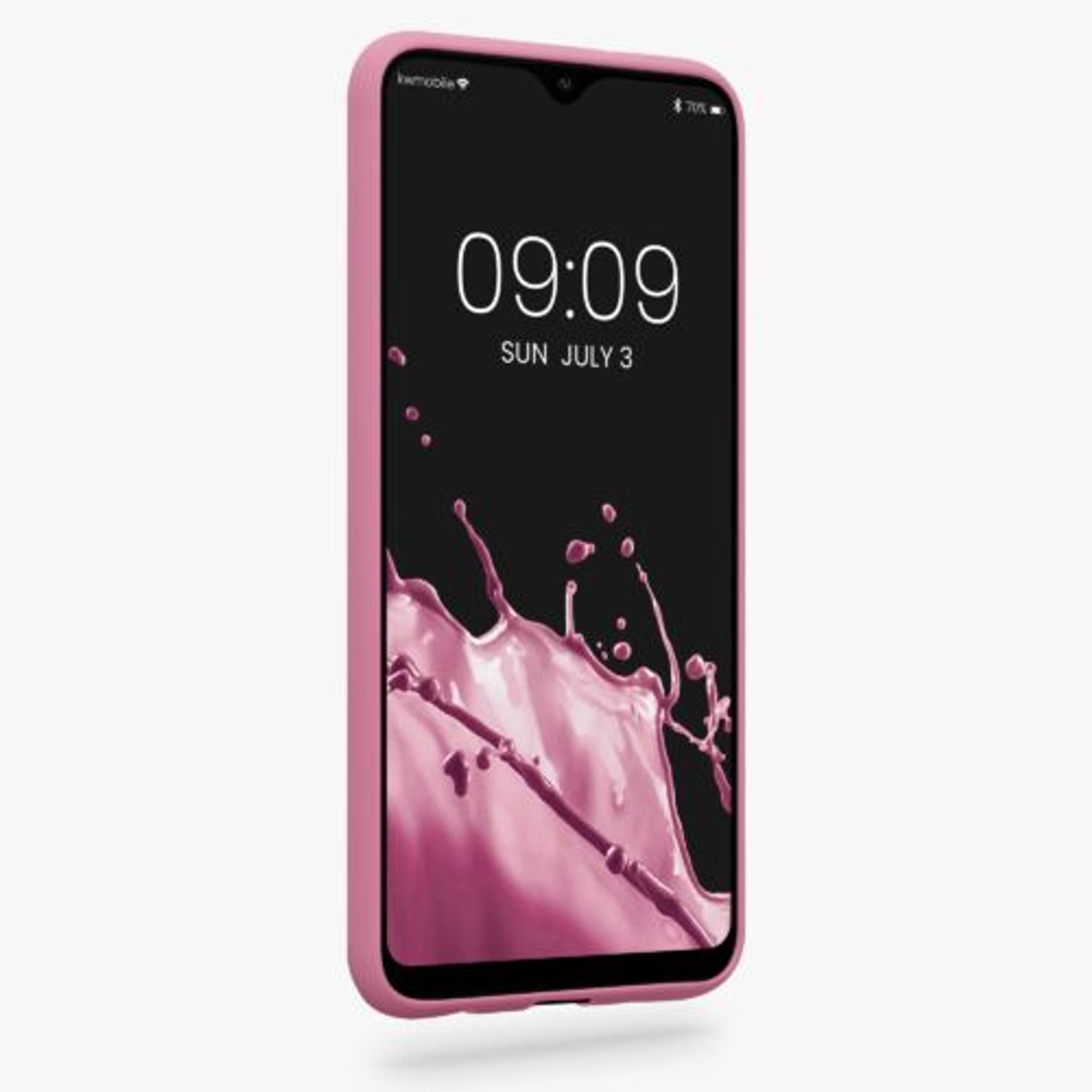 Husa Kwmobile pentru Samsung Galaxy A10, Silicon, Violet, 49814.167 fotografia produsului View 2 L