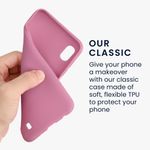 Husa Kwmobile pentru Samsung Galaxy A10, Silicon, Violet, 49814.167 fotografia produsului View 3 S