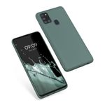 Husa Kwmobile pentru Samsung Galaxy A21s, Silicon, Verde, 52494.171 fotografia produsului