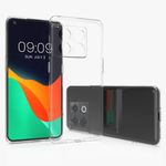 Husa Kwmobile pentru OnePlus 10 Pro, Silicon, Transparent, 57248.03 fotografia produsului View 3 S