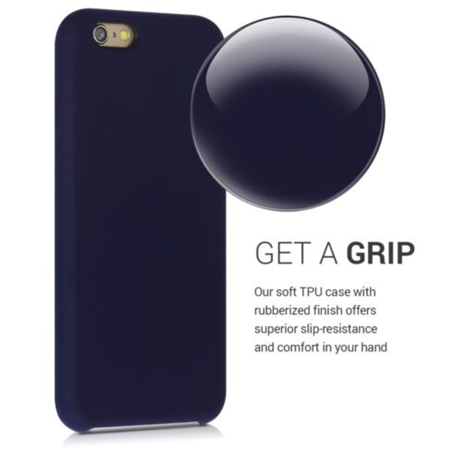 Husa pentru Apple iPhone 6/iPhone 6s, Silicon, Albastru, 40223.182 fotografia produsului View 4 L