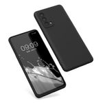 Husa Kwmobile pentru Realme GT Master Edition, Silicon, Negru, 57249.47 fotografia produsului