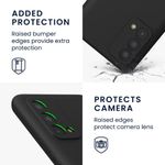 Husa Kwmobile pentru Realme GT Master Edition, Silicon, Negru, 57249.47 fotografia produsului View 3 S