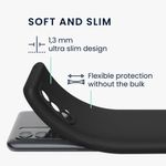 Husa Kwmobile pentru Realme GT Master Edition, Silicon, Negru, 57249.47 fotografia produsului View 2 S