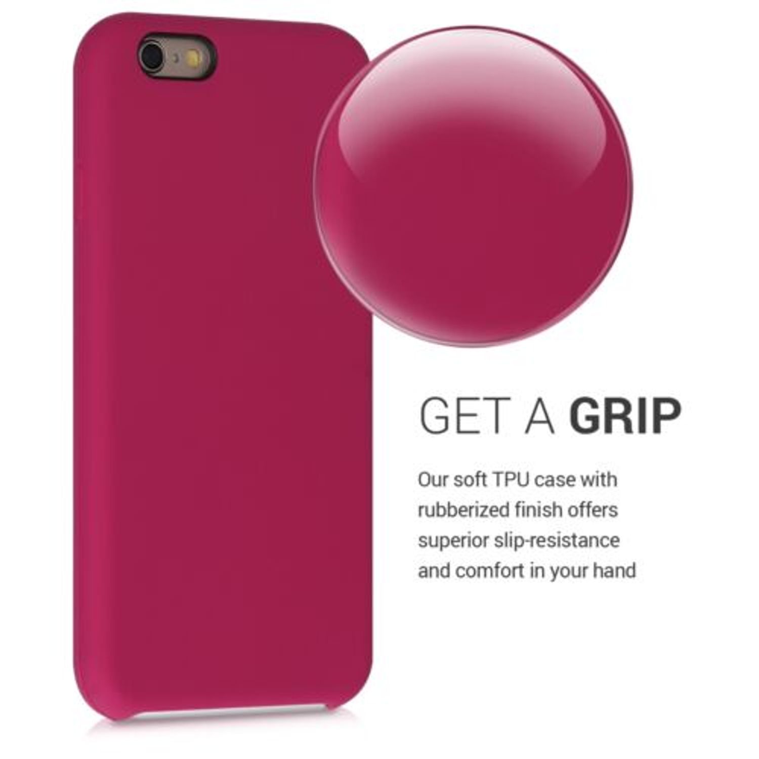 Husa pentru Apple iPhone 6/iPhone 6s, Silicon, Violet, 40223.175 fotografia produsului View 13 L