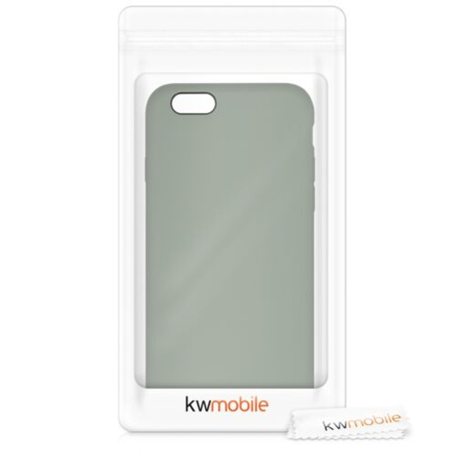 Husa pentru Apple iPhone 6/iPhone 6s, Silicon, Verde, 40223.172 fotografia produsului View 7 L