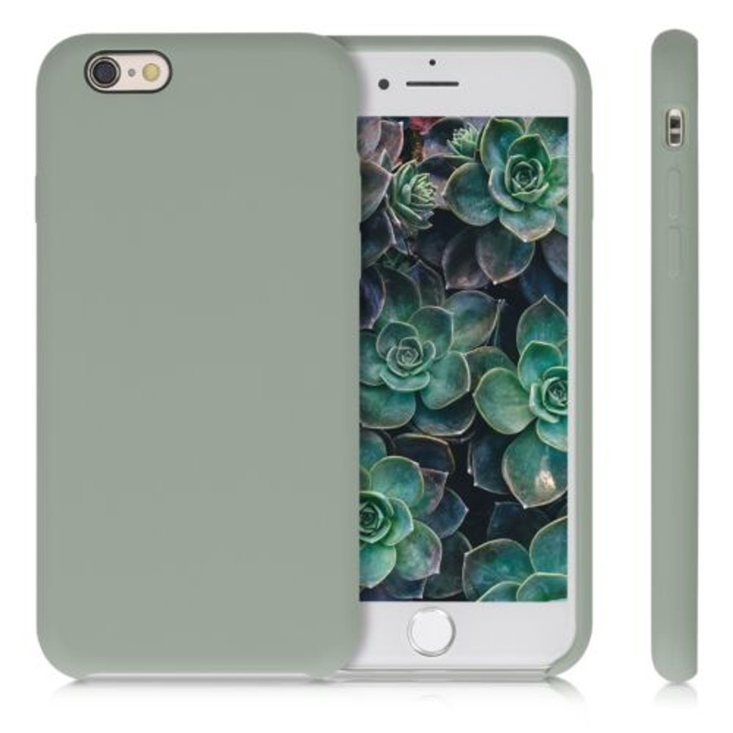 Husa pentru Apple iPhone 6/iPhone 6s, Silicon, Verde, 40223.172 fotografia produsului View 2 L