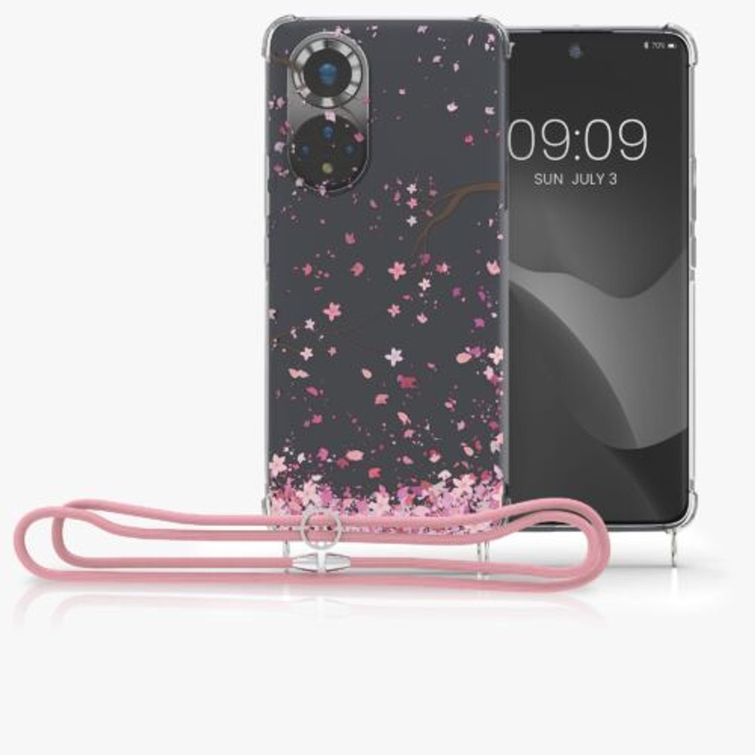Husa Kwmobile pentru Honor 50, Silicon, Multicolor, 57267.02 fotografia produsului View 7 L