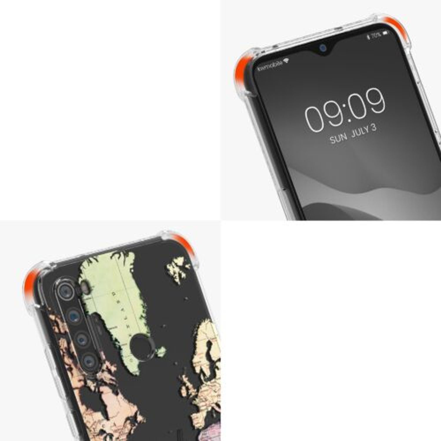 Husa Kwmobile pentru Xiaomi Redmi Note 8, Silicon, Multicolor, 50986.05 fotografia produsului View 8 L