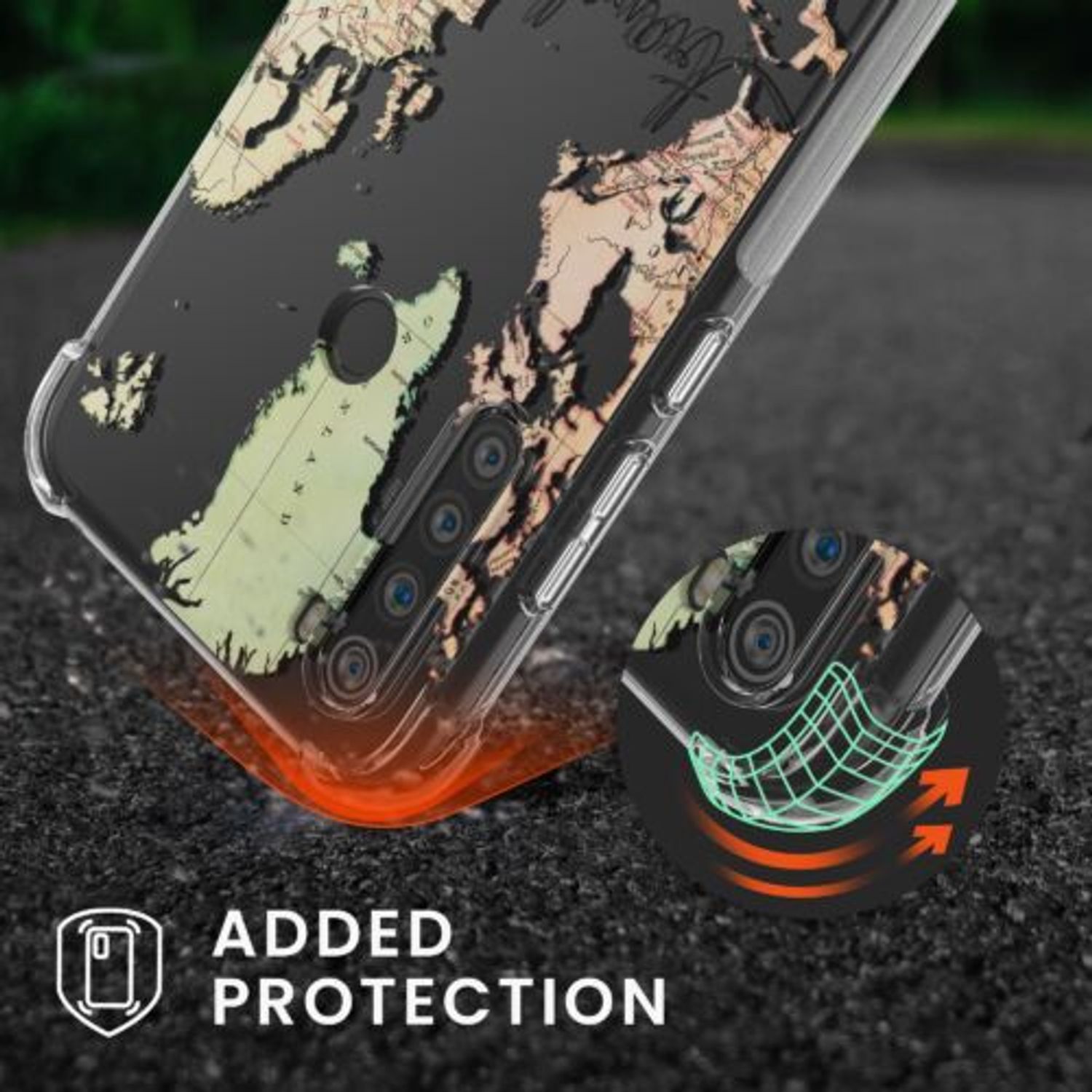 Husa Kwmobile pentru Xiaomi Redmi Note 8, Silicon, Multicolor, 50986.05 fotografia produsului View 2 L