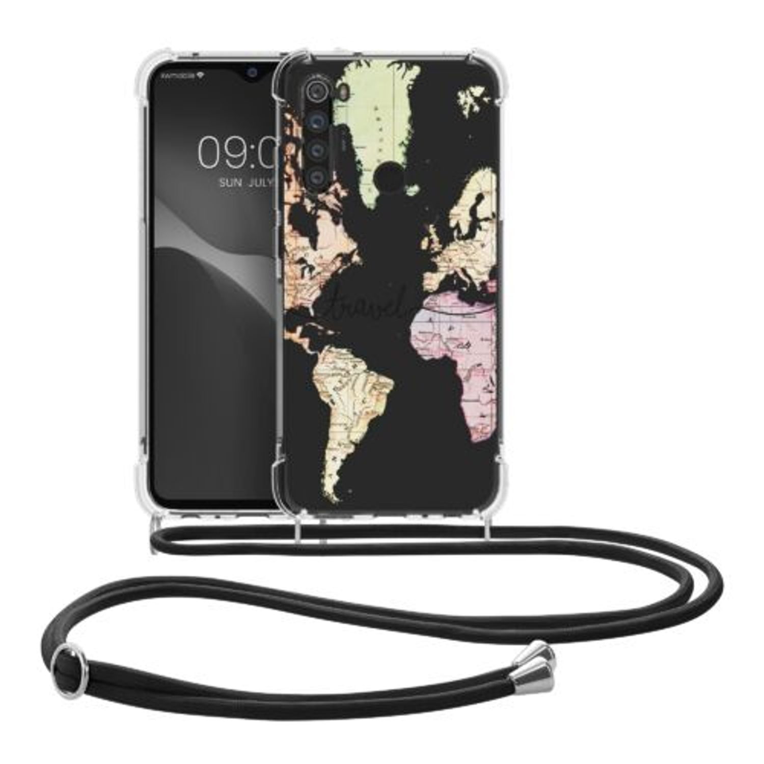 Husa Kwmobile pentru Xiaomi Redmi Note 8, Silicon, Multicolor, 50986.05 fotografia produsului