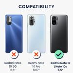 Husa Kwmobile pentru Xiaomi Redmi Note 10/Redmi Note 10S, Silicon, Gri, 57280.232 fotografia produsului View 6 S