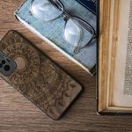 Husa Kwmobile pentru Xiaomi Redmi Note 10 Pro, Lemn, Maro, 55940.06 fotografia produsului View 3 S