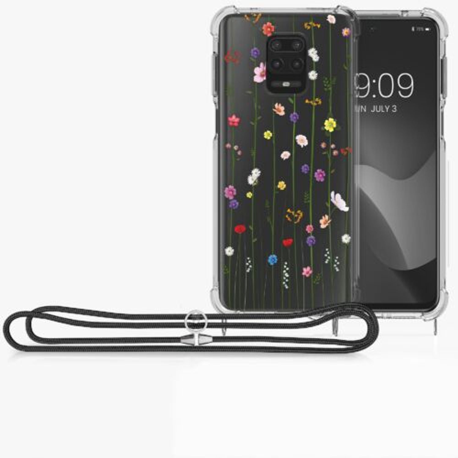 Husa Kwmobile pentru Xiaomi Redmi Note 9S/Redmi Note 9 Pro/Redmi Note 9 Pro Max, Silicon, Multicolor, 53148.08 fotografia produsului View 7 L