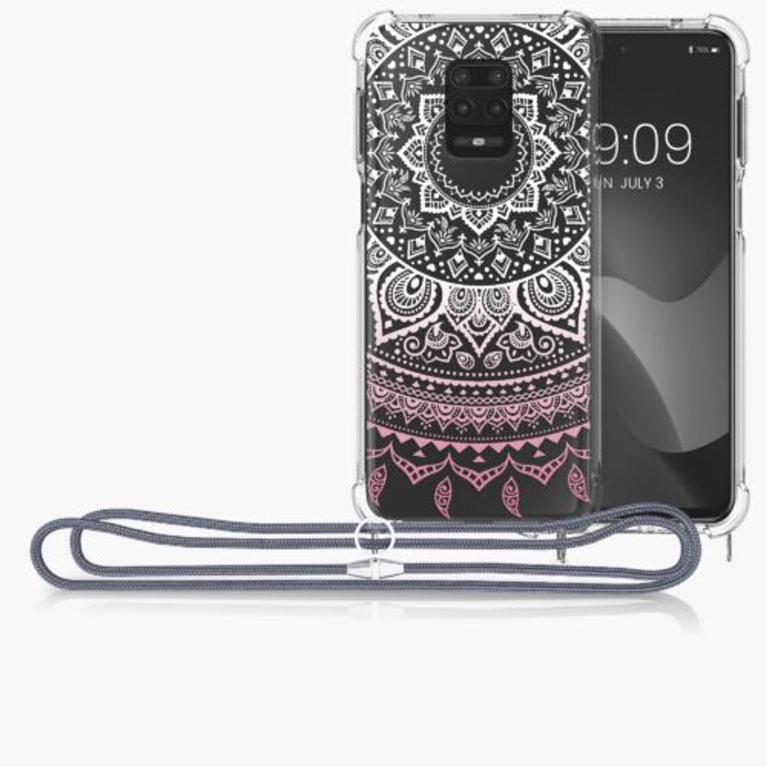 Husa Kwmobile pentru Xiaomi Redmi Note 9S/Redmi Note 9 Pro/Redmi Note 9 Pro Max, Silicon, Multicolor, 53148.07 fotografia produsului View 7 L