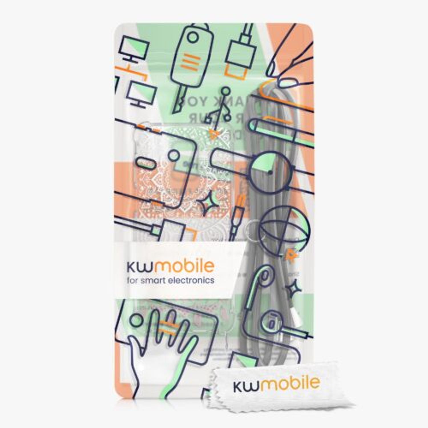 Husa Kwmobile pentru Xiaomi Redmi Note 9S/Redmi Note 9 Pro/Redmi Note 9 Pro Max, Silicon, Multicolor, 53148.07 fotografia produsului View 6 L