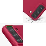Husa Kwmobile pentru Samsung Galaxy S22, Silicon, Rosu, 56756.229 fotografia produsului View 8 S