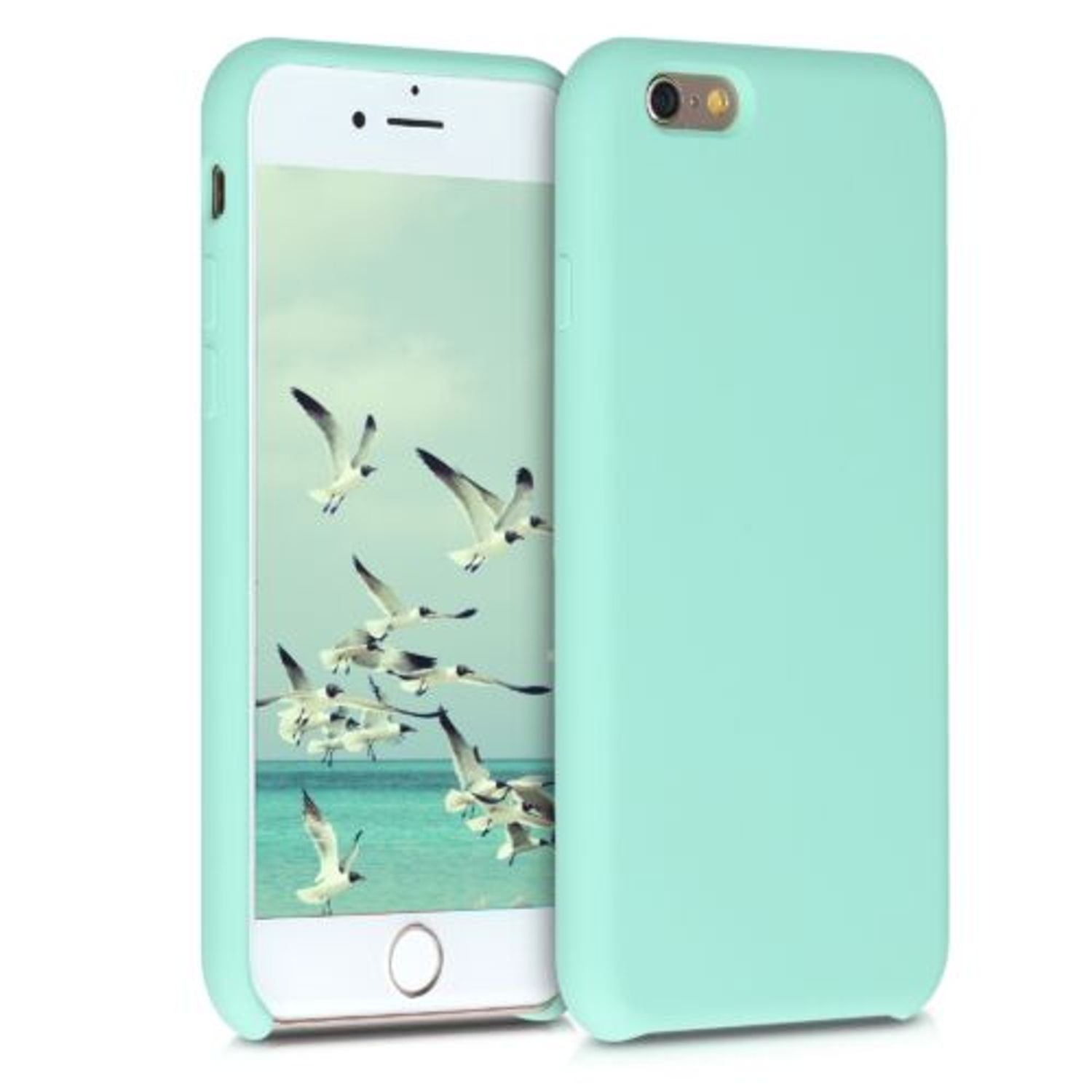 Husa pentru Apple iPhone 6/iPhone 6s, Silicon, Verde, 40223.176 fotografia produsului