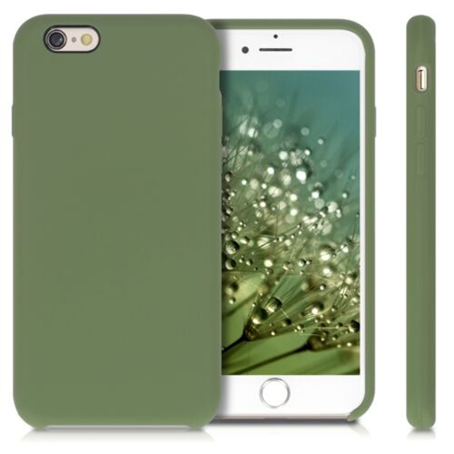 Husa pentru Apple iPhone 6/iPhone 6s, Silicon, Verde, 40223.179 fotografia produsului View 2 L