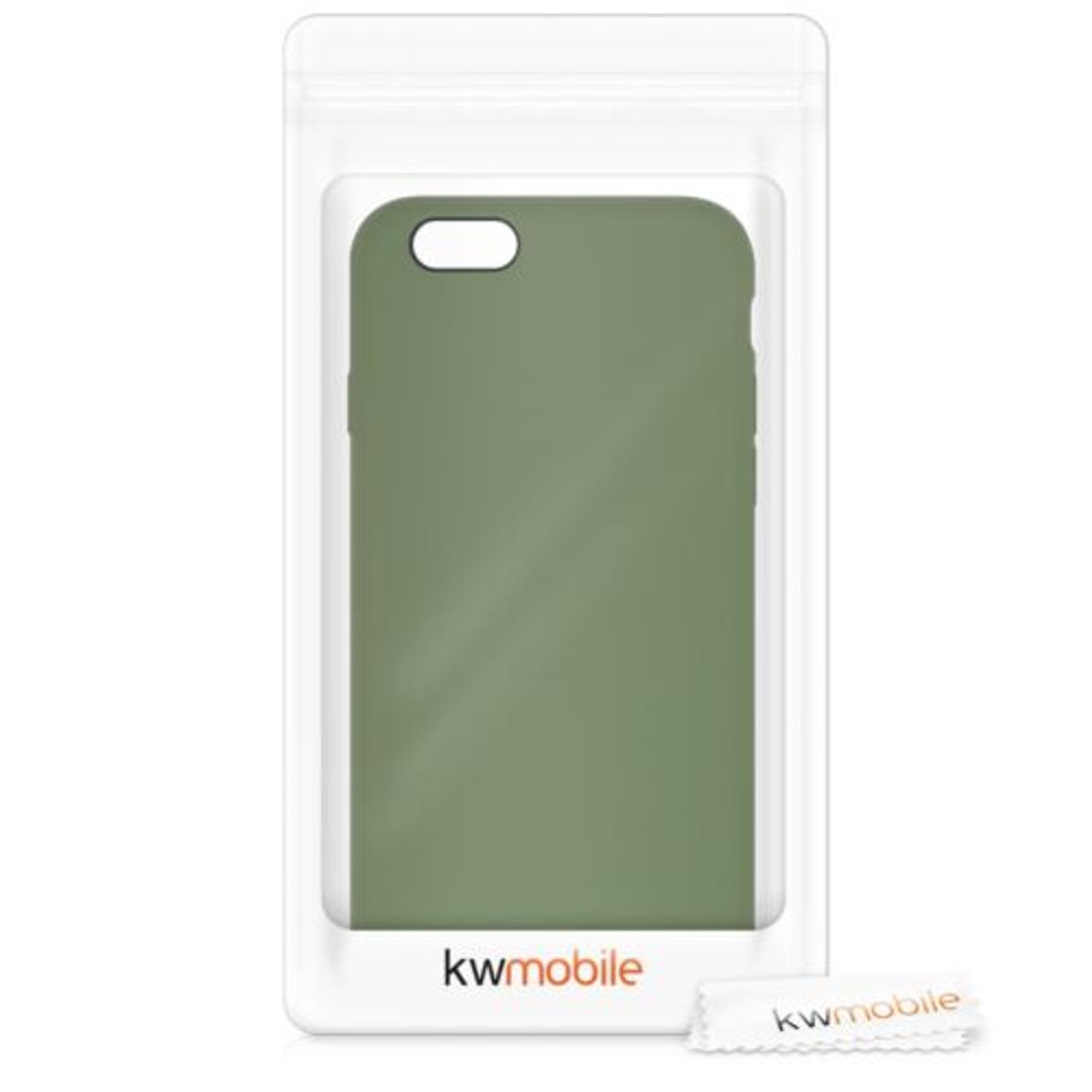 Husa pentru Apple iPhone 6/iPhone 6s, Silicon, Verde, 40223.179 fotografia produsului View 7 L