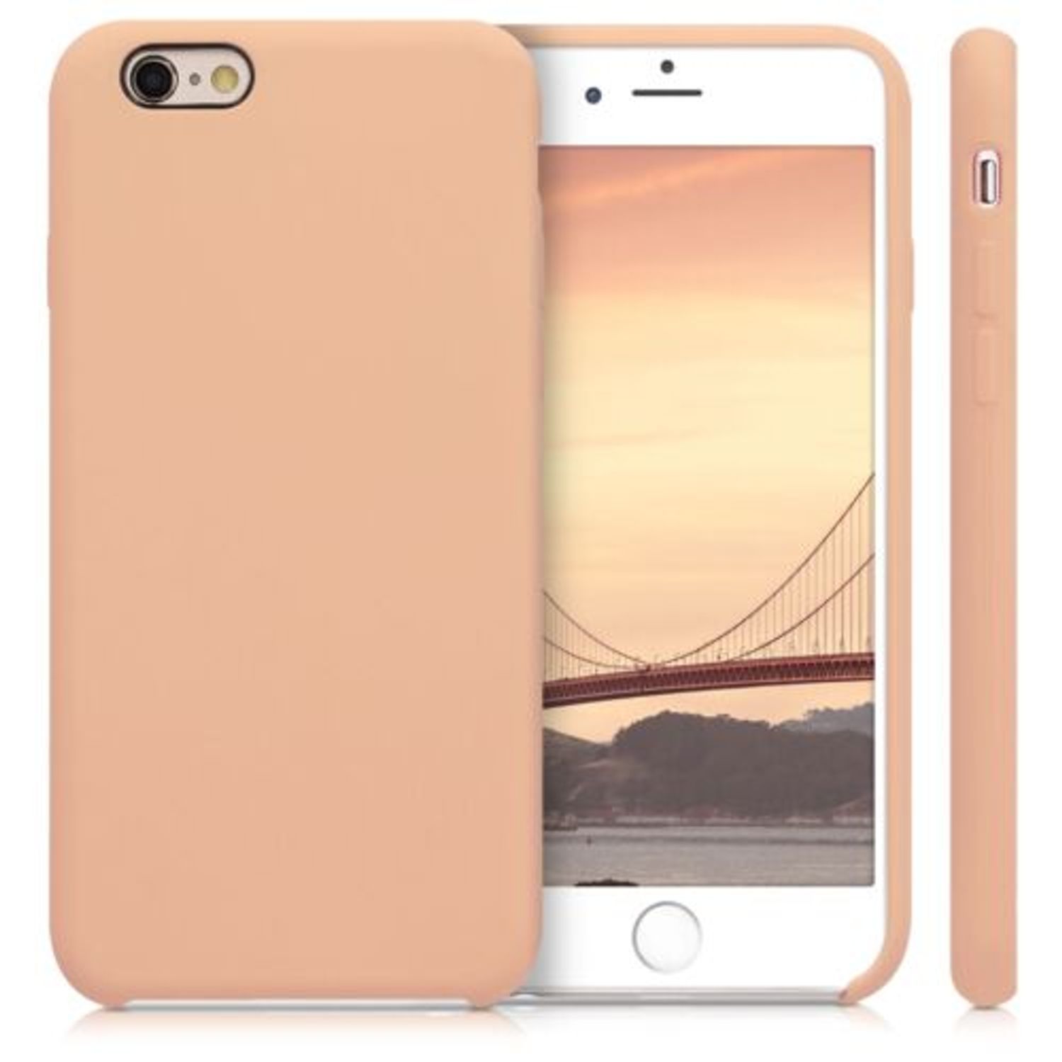 Husa pentru Apple iPhone 6/iPhone 6s, Silicon, Rose Gold, 40223.194 fotografia produsului View 15 L