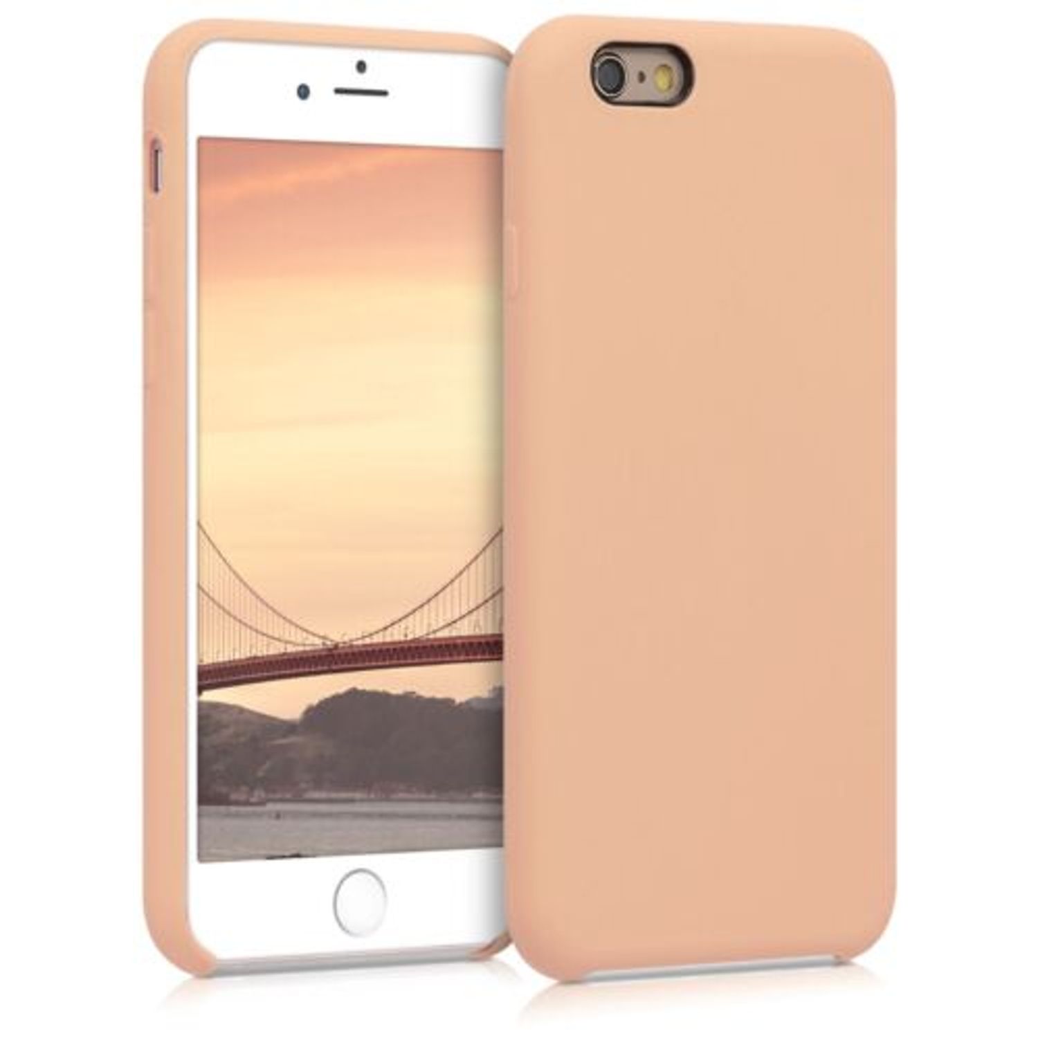 Husa pentru Apple iPhone 6/iPhone 6s, Silicon, Rose Gold, 40223.194 fotografia produsului View 16 L