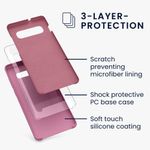Husa Kwmobile pentru Samsung Galaxy S10 Plus, Silicon, Violet, 49028.167 fotografia produsului View 14 S